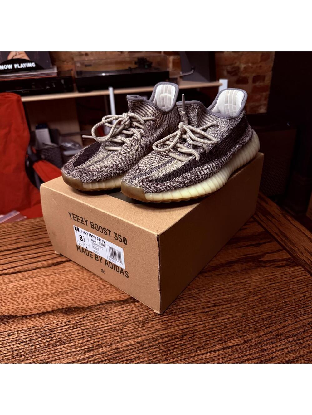 Adidas Yeezy Boost 350 V2 Zyon Sneakers Size 8.5